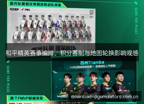 和平精英赛事编排，积分赛制与地图轮换影响观感